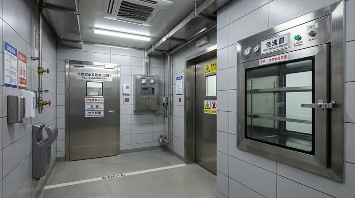 生物安全与屏障示意